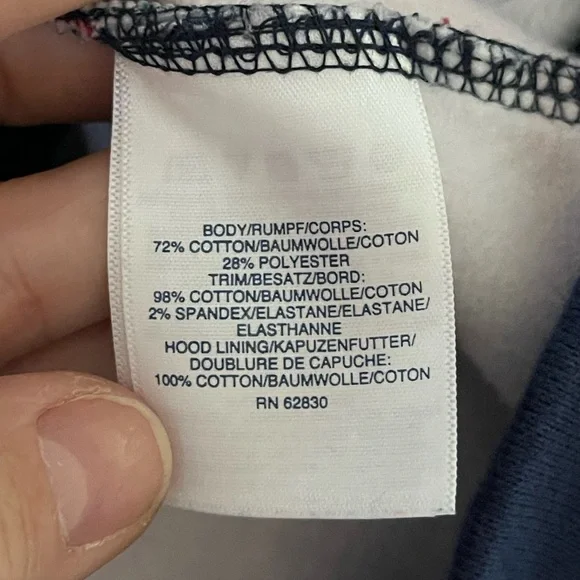 Lands’ End hooded sweatshirt • Mens small - Picture 2 of 8